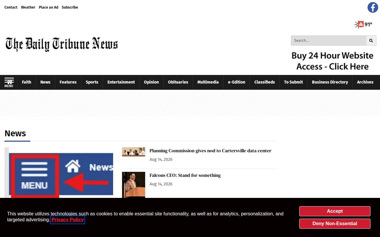 Daily Tribune News Bartow County local news source